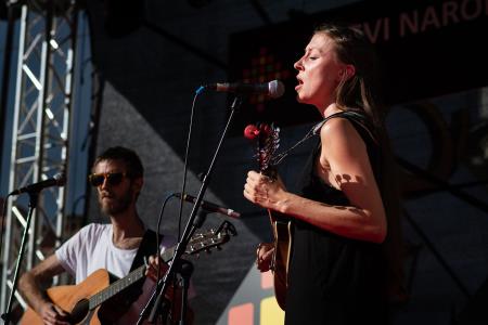 S soncem obsijan drugi festivalski dan 50. Dnevov narodnih noš in oblačilne dediščine v Kamniku (91)